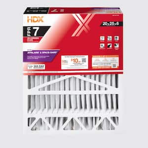 20 in. x 25 in. x 6 in. AprilAire/Space-Guard Replacement Pleated Air Filter (With Frame) FPR 7