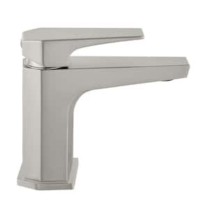 Voltaire Single-Handle Single-Hole Bathroom Faucet in Brushed Nickel