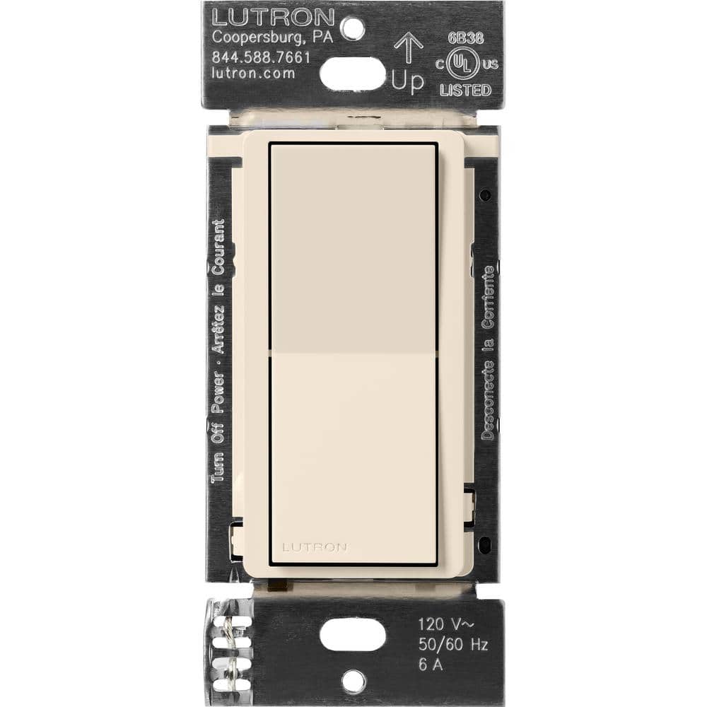 Claro Smart Accessory Switch, only for use with Diva Smart Dimmer Switch/Claro Smart Switch, Light Almond (DVRF-AS-LA) price history on PriceWatchPro