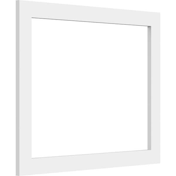 Ekena Millwork 20"W x 16"H x 3/8"P Prescott Decorative Wall Panel (Two-Piece)