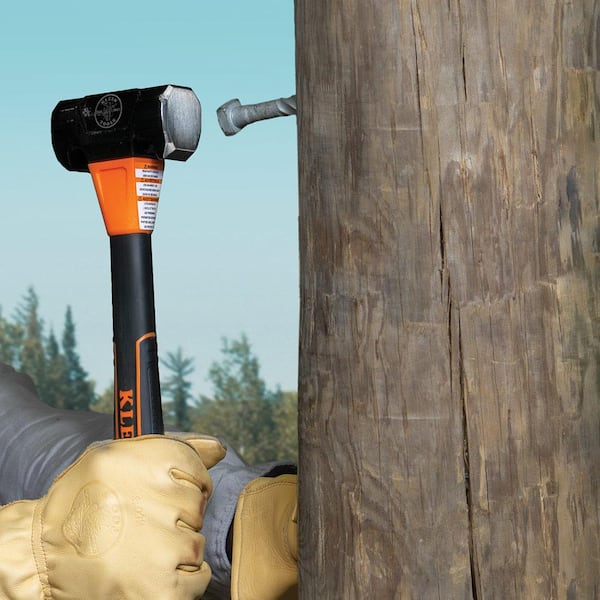 Klein Tools Lineman's 32 oz. Double-Face Steel Hammer 809-36
