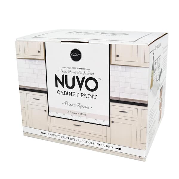 NuVo 2 qt. Antique White Cabinet Paint Kit
