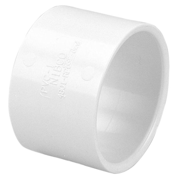 NIBCO 2 in. PVC DWV Hub x Hub Repair Coupling