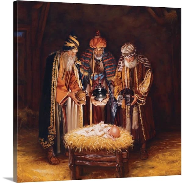 "Wise Men Still Seek Him" by Mark Missman Canvas Wall Art