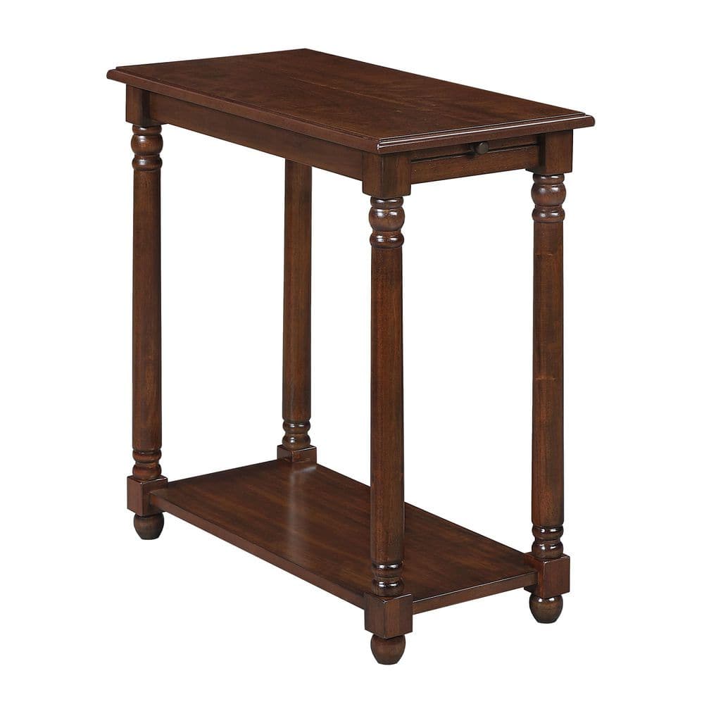 French Country Mahogany End Table - thumbnail 2