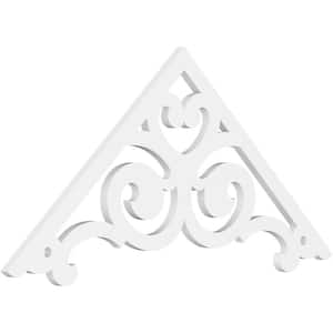 1 in. x 48 in. x 22 in. (11/12) Pitch Hurley Gable Pediment Architectural Grade PVC Moulding