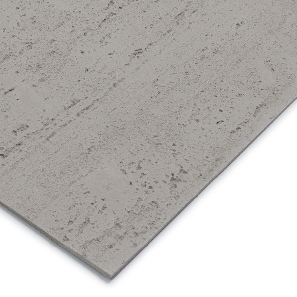 sunwings Gray MCM 12 in. x 24 in. Travertine Natural Clay Stone Looks Floor and Wall Tile For Indoor Outdoor (20 sq. ft. /Case) MCM-TRVG-10