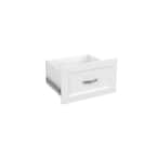 Style+ 10 in. x 17 in. White Shaker Drawer Kit for 17 in. W Style+ Tower