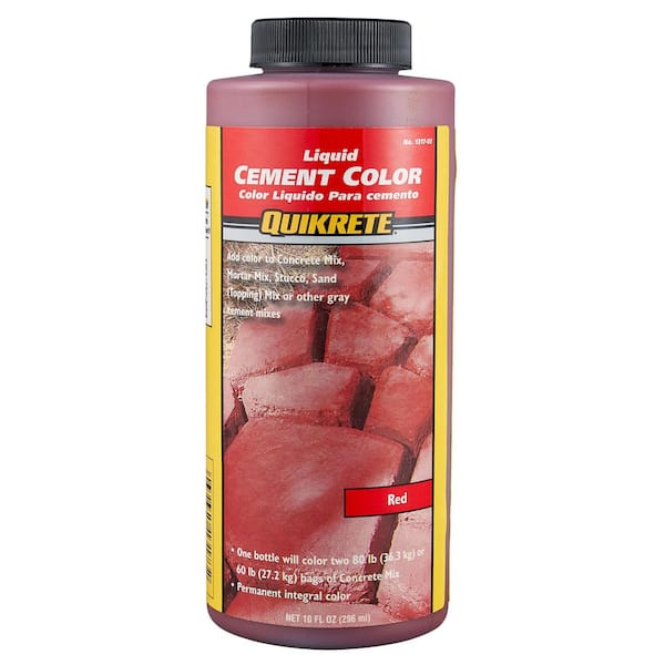 Quikrete 10 oz. Liquid Cement Color - Red