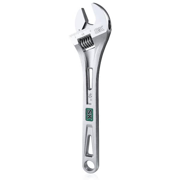SK01217 10 in. Adjustable Wrench (1 Piece)
