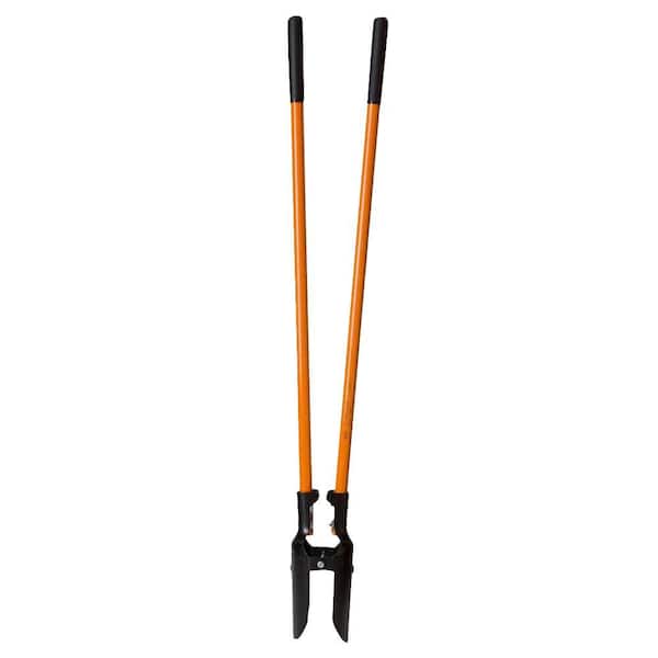 Nupla 4 ft. Non-Conductive Post Hole Digger with Fiberglass Handle