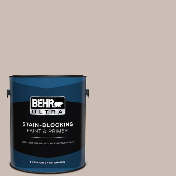 BEHR ULTRA 1 gal. #N180-3 Race Track Satin Enamel Exterior Paint & Primer