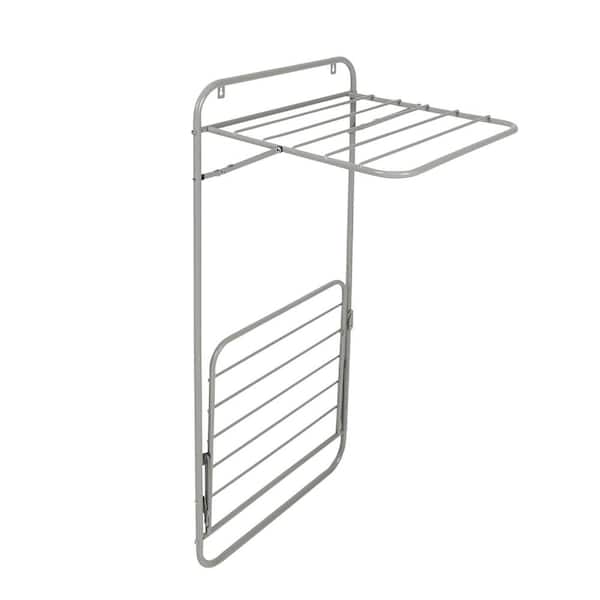 Honey-Can-Do 29 in. W x 42.1 in. H White Metal Folding Drying Rack DRY-09138  - The Home Depot