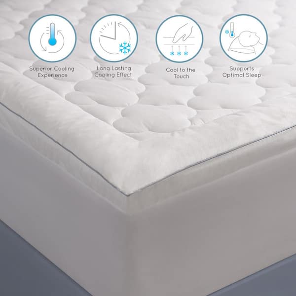 Reviews for Allied Home Serenity Cool Sleep Extra Deep Pocket Down  Alternative Queen Mattress Pad