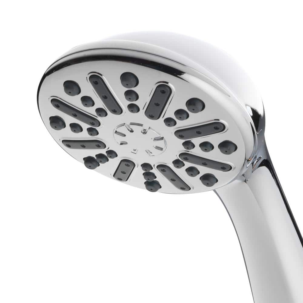 Chrome Handheld Wall Mounted Shower Head with 60-Inch Hose