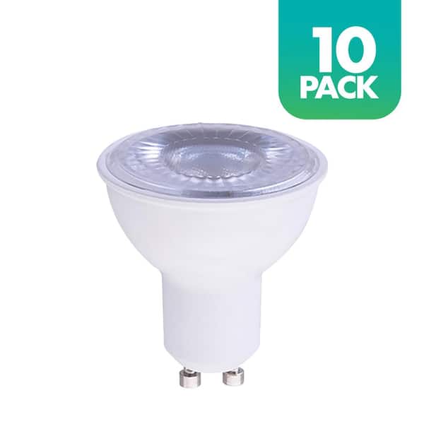 Simply Conserve 50-Watt Equivalent MR16 with GU10 Base LED Light Bulb 5000 (K) in Bright White (10-Pack)