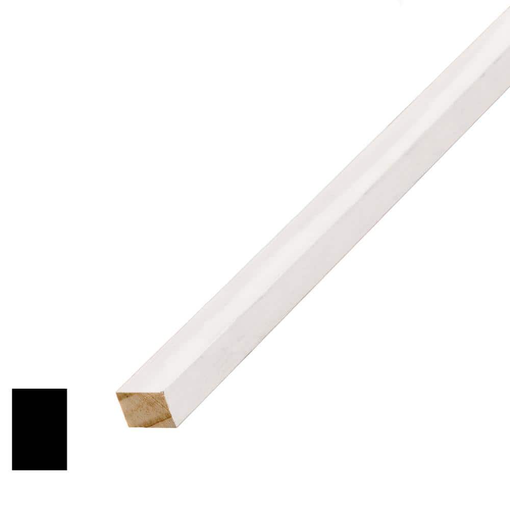 Alexandria Moulding 1/2 in. D x 3/4 in. W x 96 in. L Pine