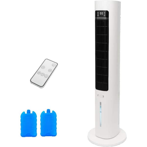 41 in. Evaporative Portable Air Conditioner w/ Remote ansd Wifi Enabled, Heater, Dehumidifier, 3 Speeds, 3 Modes