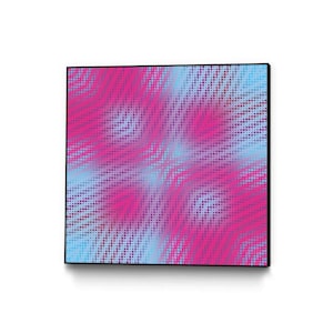 "Pi_dot_pi_1-4_4" by Xos Salgado Framed Abstract Wall Art Print 20 in. x 20 in.