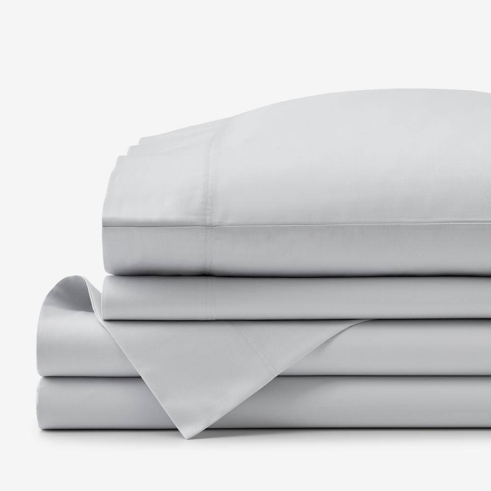 Company Cotton Light Gray Sateen King Sheet Set price history on PriceWatchPro