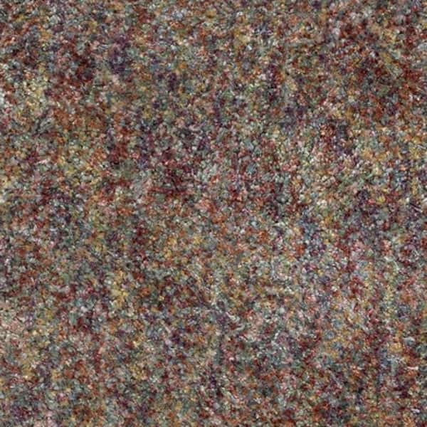 6' Round Brown, Ivory Oriental Washable Area Rugs Runner Rug