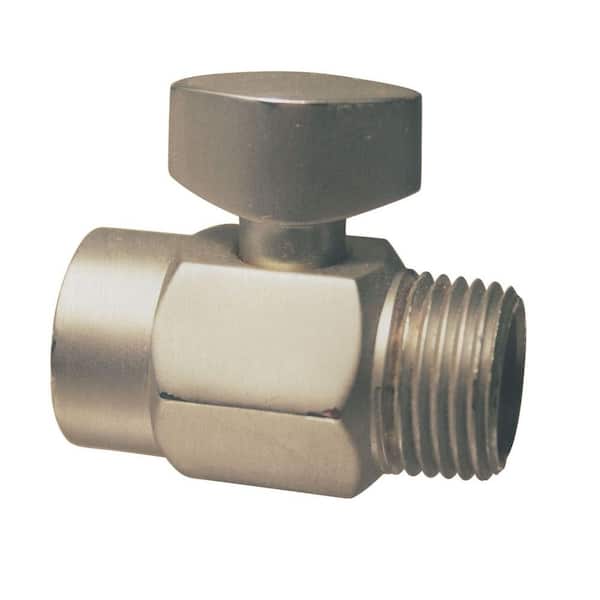 Westbrass 1/2 in. IPS Shower Volume Control in Satin Nickel