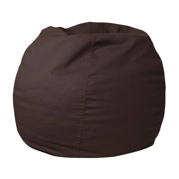 Flash Furniture Small Solid Brown Kids Bean Bag Chair