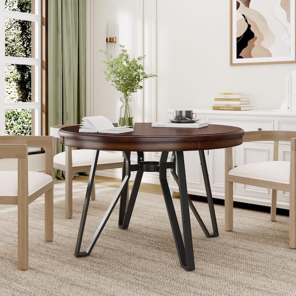 Round 4 seater dining table and chairs sales