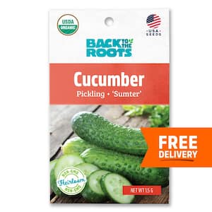 Organic Sumter Cucumber Seed (1-Pack)