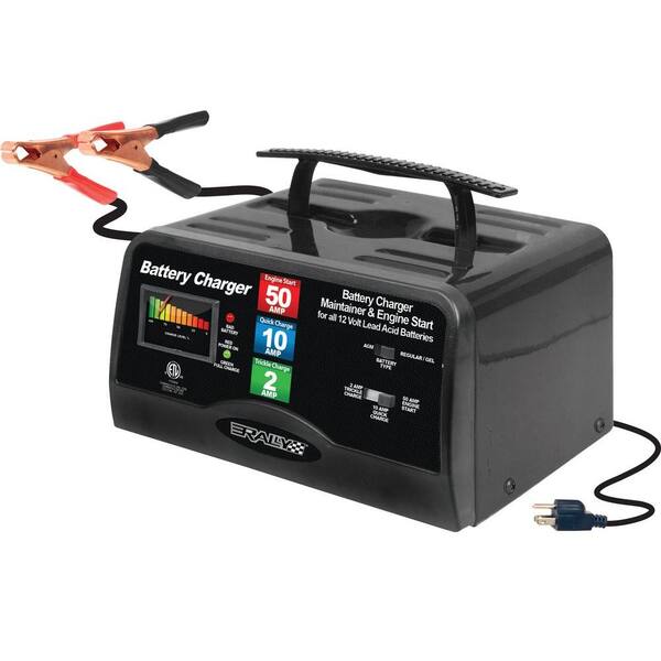 Rally Manufacturing 2/10/50-Amp Battery Charger