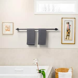 36 in. Wall Mounted Single Towel Bar Bath Hardware Accessory in Oil Rubbed Bronze