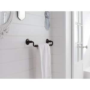 Artifacts 18 in. Wall Mounted Single Towel Bar in Vibrant Titanium