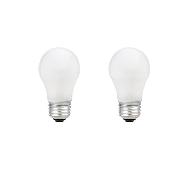 Sylvania 40-Watt A15 Double Life Incandescent Light Bulb in Soft White Color 2700K Temperature (2-Pack)