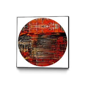 "Circa III" by Jean-Franois Dupuis Framed Abstract Wall Art Print 30 in. x 30 in.