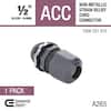 Halex 1/2 in. Strain Relief Cord Connectors (2-Pack) 21692 - The Home Depot