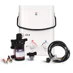 L5 Portable Outdoor Tankless Water Heater w/ EccoFlo Diaphragm 12V Pump and Strainer