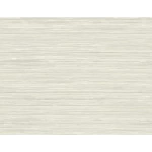 Bondi Light Grey Grasscloth Texture Vinyl Strippable Wallpaper (Covers 60.8 sq. ft.)