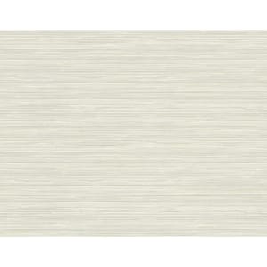 Bondi Light Grey Grasscloth Texture Wallpaper Sample