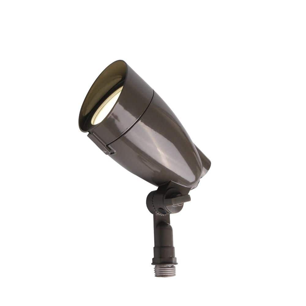 650 plus 950 Dual Lumen Bronze Aluminum Hardwired LED Outdoor Spotlight with 5CCT Integrated Bulb 1-Pack price history on PriceWatchPro