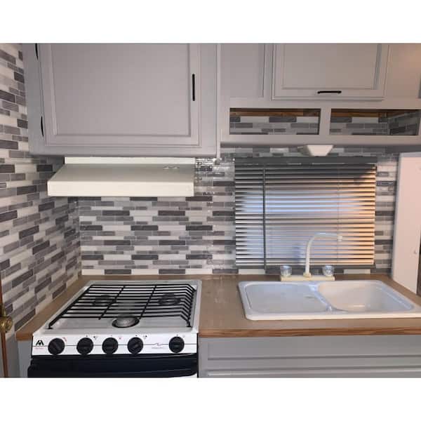  Art3d 12 x 12 Peel and Stick Wall Tile for Kitchen Backsplash,  Subway Silver 10-Sheet : Home & Kitchen