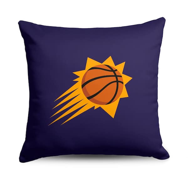 THE NORTHWEST GROUP NBA Suns Double Down Printed Multicolor Throw Pillow 18 x 18
