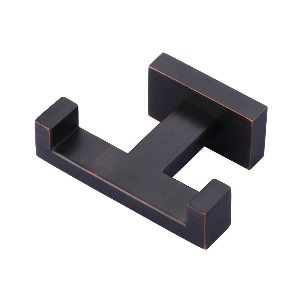 Oil Rubbed Bronze Double Wall Mounted Towel Hook