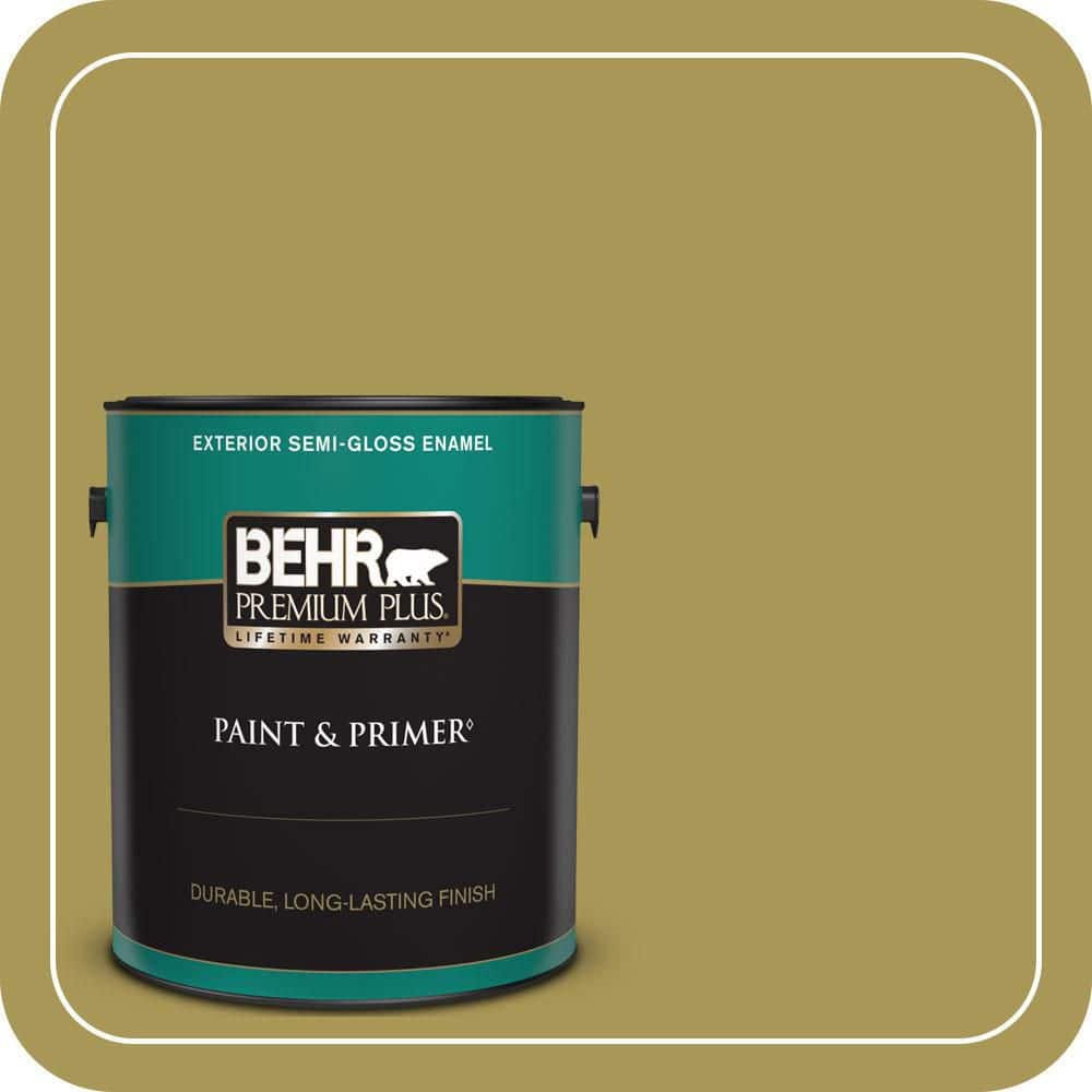 1 gal. #390D-6 Spring Moss Semi-Gloss Enamel Exterior Paint & Primer price history on PriceWatchPro