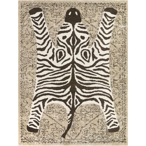 Jabari Brown 5 ft. x 7 ft. Area Rug