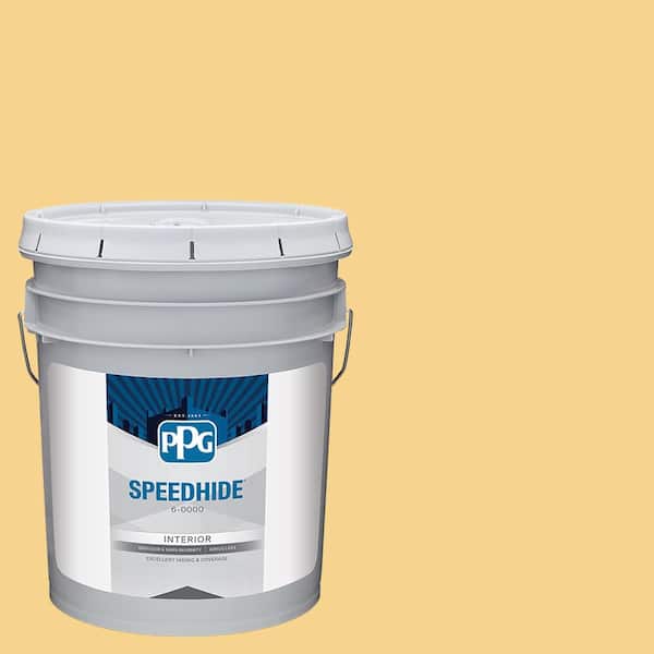 SPEEDHIDE 5 gal. PPG1210-4 Maybe Maui Semi-Gloss Interior Paint