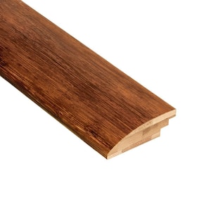 Horizontal Honey 9/16 in. Thick x 2 in. Wide x 78 in. Length Bamboo Hard Surface Reducer Molding