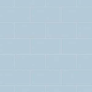 Projectos Sky Blue 3-7/8 in. x 7-3/4 in. Ceramic Floor and Wall Tile (11.0 sq. ft./Case)