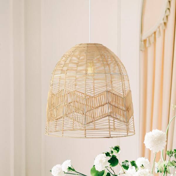 lace rattan pendant light