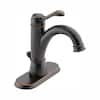 Delta Porter Single Hole Single-Handle Bathroom Faucet in Oil Rubbed ...