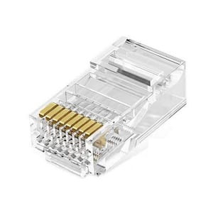 Platinum Tools Shielded EZ-RJ45 Connector for Cat5e and Cat6 with Internal  Ground (50 per Bag) 100020 - The Home Depot